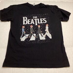 The Beatles Black Kids T-Shirt